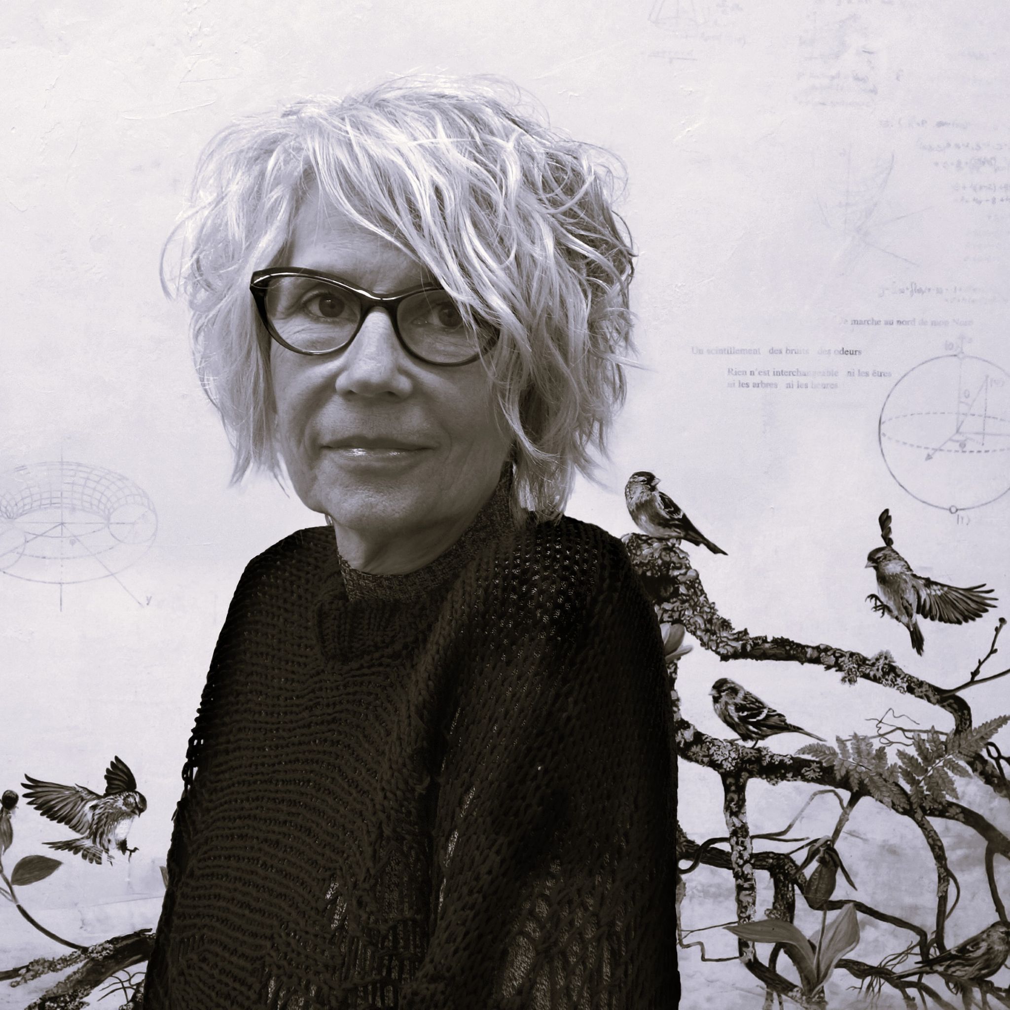 ARiverin-portrait 3noir et blanc Portrait Loomie Adams